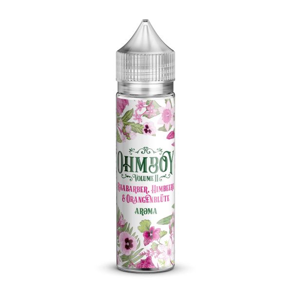 Ohmboy Volume II Aroma - Rhabarber, Himbeere & Orangenblüte 15ml