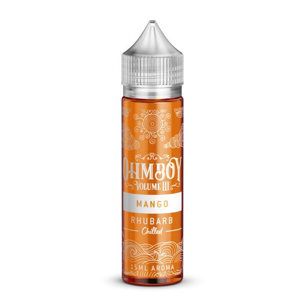 Ohmboy Volume III Aroma - Rhubarb Chilled Mango 15ml