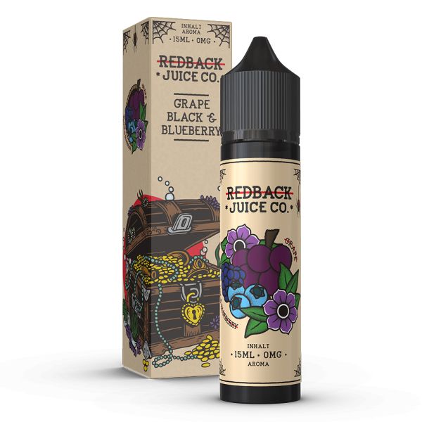 Redback Juice Co. Aroma - Grape Black & Blueberry 15ml