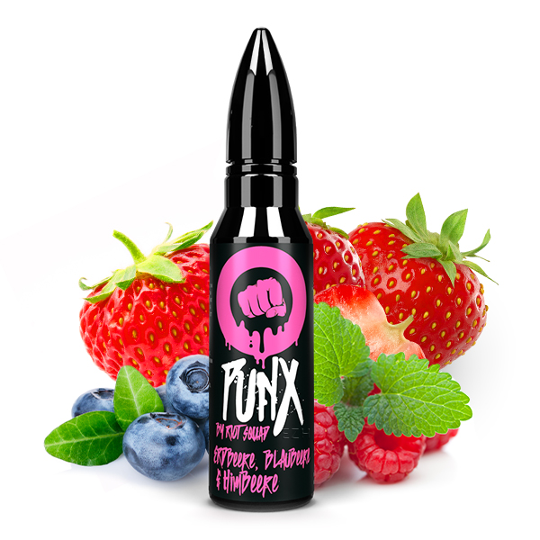 Riot Squad PunX Aroma - Erdbeere, Blaubeere und Himbeere 15ml