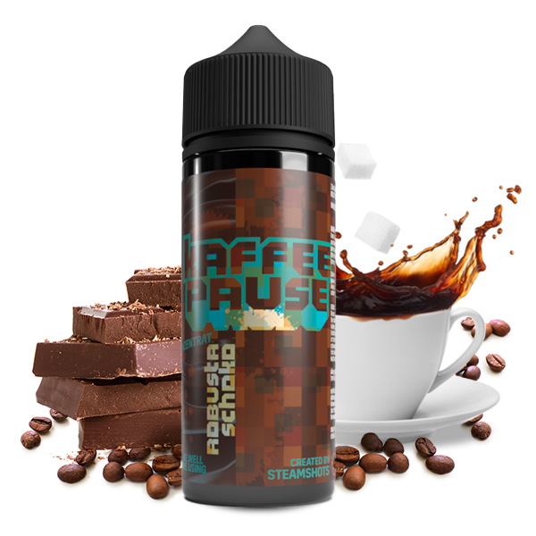 Kaffeepause by Steamshots Aroma - Robusta Schoko 10ml