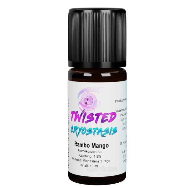 Twisted Cryostasis Aroma - Rambo Mango 10ml