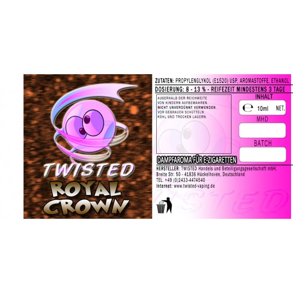 Twisted Aroma - Royal Crown 10ml