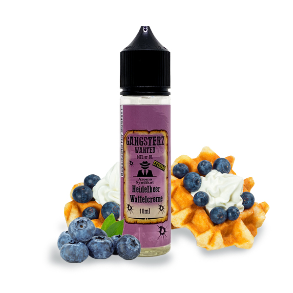 GANGSTERZ Aroma LF60 - Heidelbeer Waffelcreme 10ml