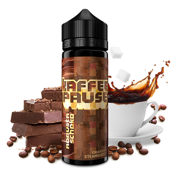 Kaffeepause by Steamshots Aroma - Robusta Schoko 20ml