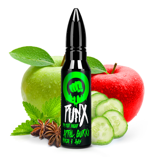 Riot Squad PunX Aroma - Apfel, Minze, Gurke und Anis 15ml