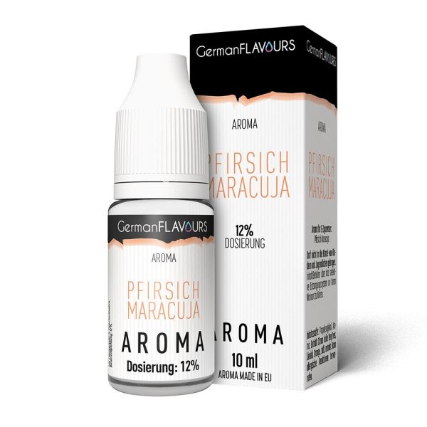 German Flavours Aroma - Pfirisch Maracuja 10ml