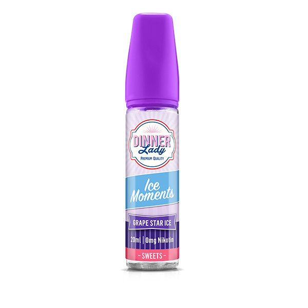 Dinner Lady Ice Moments Aroma - Grape Star Ice 20ml