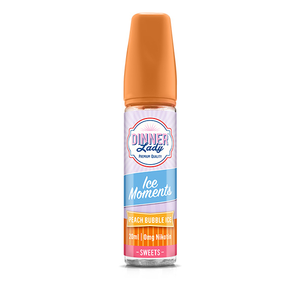 Dinner Lady Ice Moments Aroma - Peach Bubble Ice 20ml