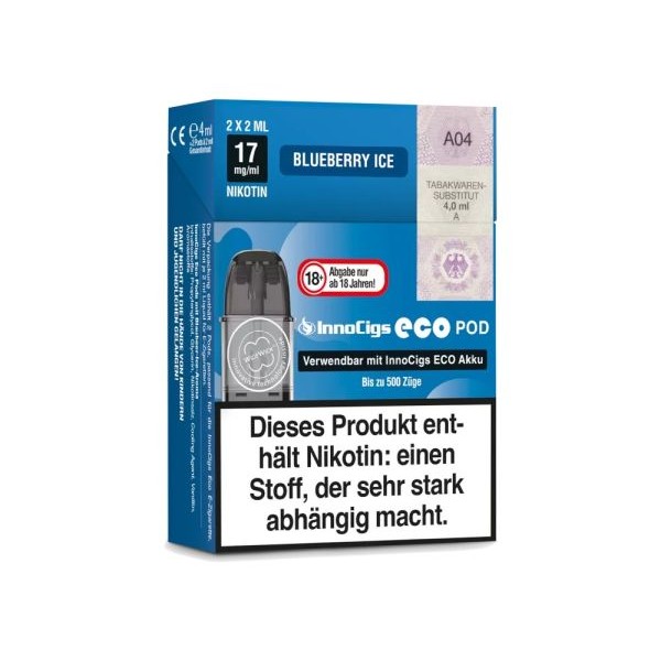 Innocigs - Eco Pods 17mg/ml (2 Stück)